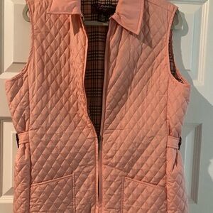 Women’s lightweight Peck & Peck Pink Quilted Vest